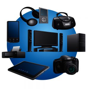 electronics appliances icons